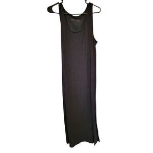 Life is Good Gray Lotus Midi Tank Dress Size Large